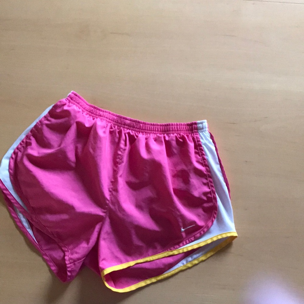 Nike dri-fit running short, pink, medium